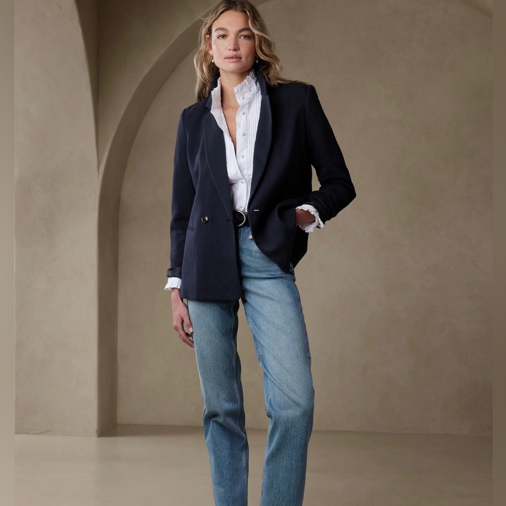 Banana Republic COTTON BLAZER size 14